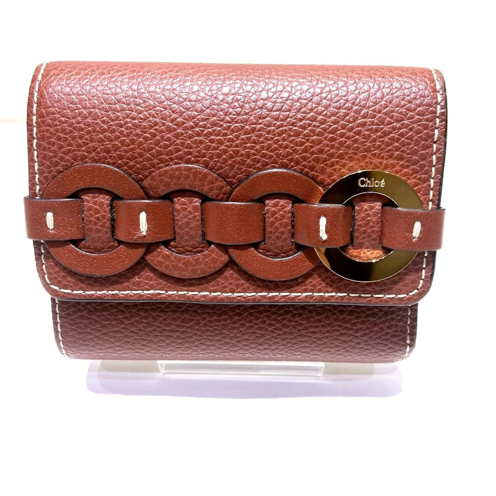 Chloé Chloe Daryl Tri-fold Wallet, Leather, D1WJ277